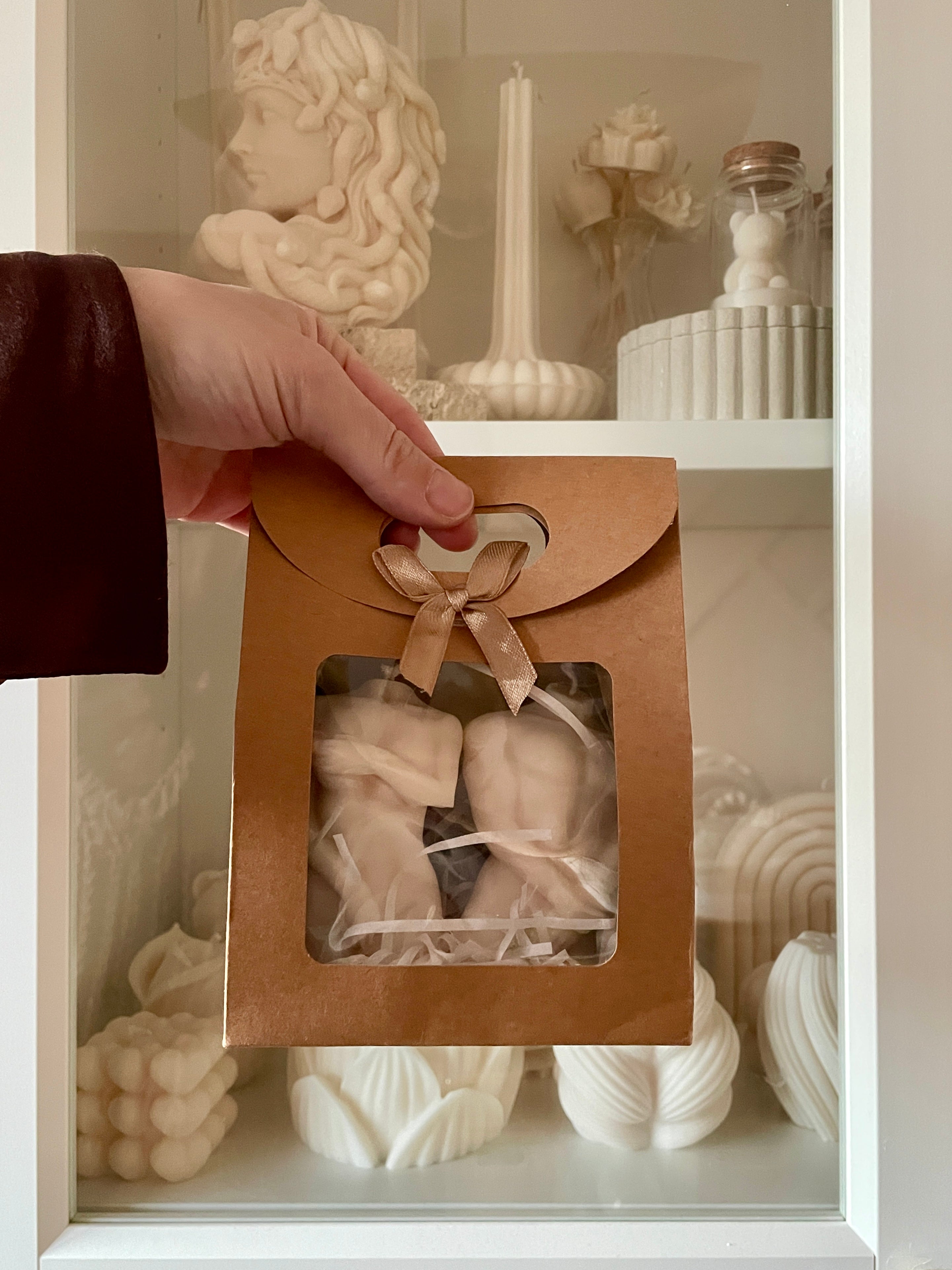 Bougies L'HOMME et LA FEMME