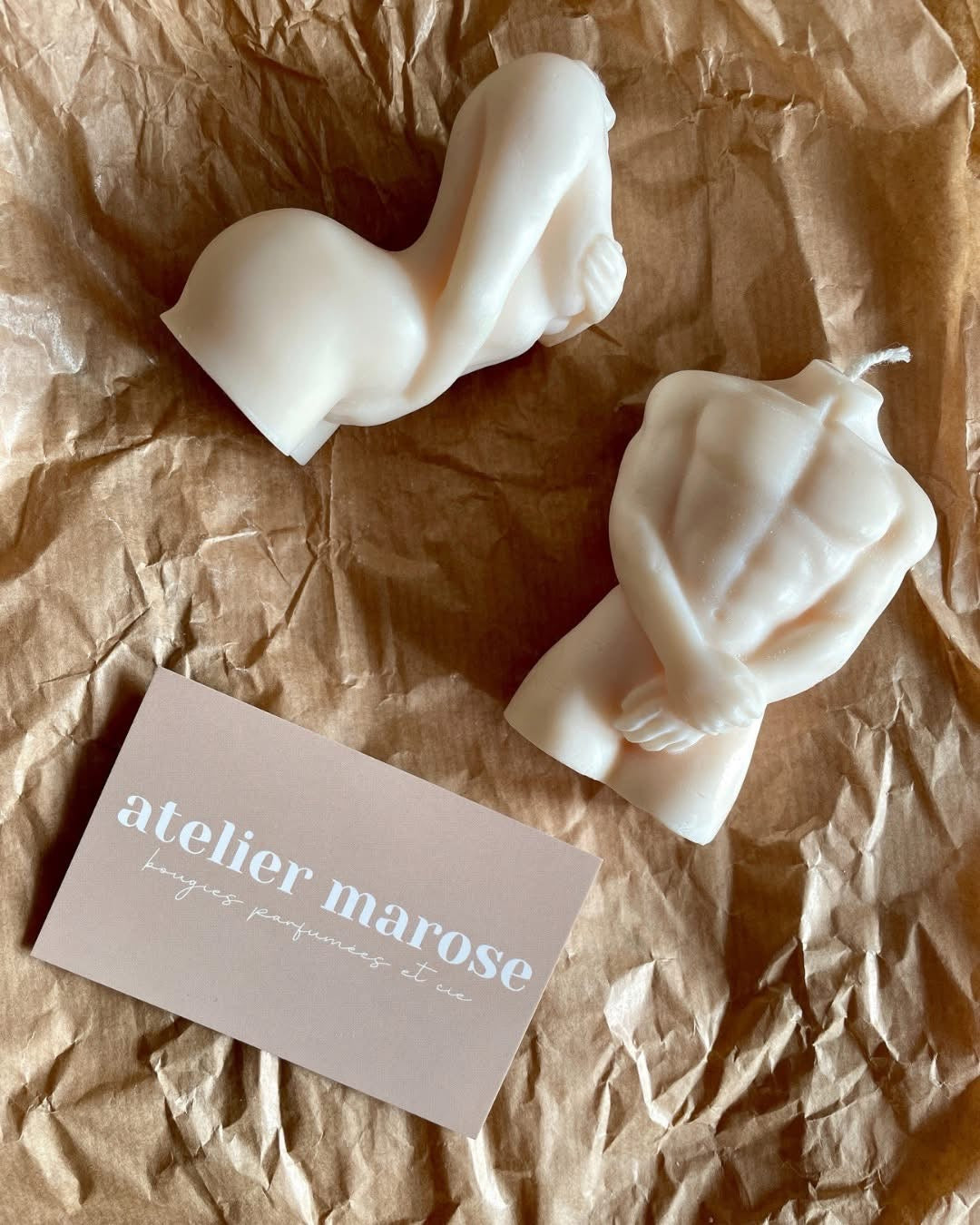 Bougies L'HOMME et LA FEMME